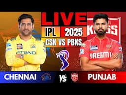 LIVE: Chennai vs Punjab Live | Live Cricket Match Score & Commentary | CSK vs PBKS Live IPL Today