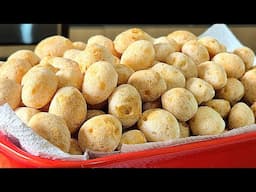 CROCANTE e VICIANTE faça PIPOQUINHAS de QUEIJO é bom demais