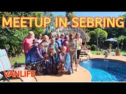 WOMENS VANLIFE MEETUP - The KREW - Sebring, Florida - JUDY JUDY JUDY SHINDIG! #vanlife #friends