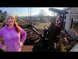 Why are We Digging Up the Garden?! Power Problems, Bees & Ducks