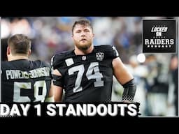 What and who stood out at Las Vegas Raiders Mandatory Minicamp Day 1