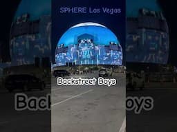 Backstreet Boys into the millennium #backstreetboys #sphere #lasvegas