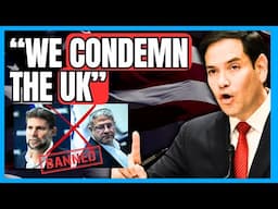 🚨 Rubio SLAMS UK For Sanctioning Israel 🔥