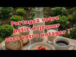 Partagez votre Petit déjeuner avec votre Potager