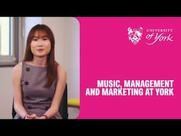 Music, Management and Marketing at York