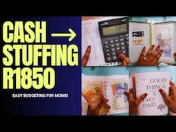 🔥 How I Budget & Cash Stuff R1850 Weekly | Realistic South African Budget