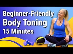 15-Min Full-Body Strength Training For Women Over 40 - Burn Fat & Boost Energy