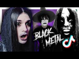 GOTH REACTS TO BLACK METAL TIKTOKS 2