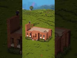 Minecraft British House🇬🇧 #summeronshorts