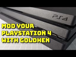 How to mod your PS4 on firmware 9.00 to 11.00 and play all the games with GoldHEN