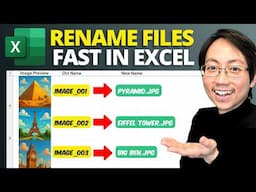 How Smart Excel Users Rename 100s of Files