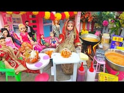 Barbie Doll All Day Routine In Indian Village/Sita Ki Kahani Part-353/Barbie Doll Bedtime Story||