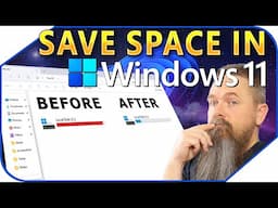 Free up Disk Space in Windows 11.