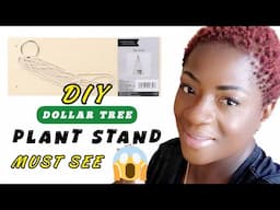 DOLLAR TREE DIY PLANT STAND