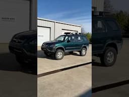 Ground clearance battle: Lifted CR-V vs Lifted 4Runner