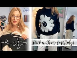 Packing for Italy with Only Thrifted Clothes!