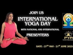 Yoga Day Festival 2025 | Day 5: Sun Salutation Variations with Ms. Sangeeta Jivani ​⁠#masterpraveen