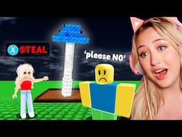 Stealing The RAREST FRUITS in Grow A Garden!