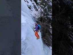 NEW 0.0mm Rope! #iceclimbing #mountaineering #iceclimber #rockclimbing #climbing #winter