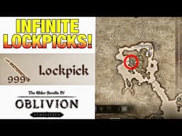 INFINITE LOCKPICKS in Oblivion: Remastered (no dupe)