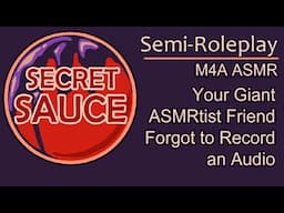 [ASMR] [April Fools] Giant ASMRtist Has No Audio Today, Sorry