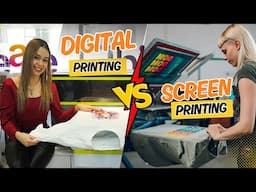 Screen Printing vs Digital Printing: Which is Best for Your Business?