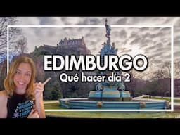 🏰 Qué hacer en EDIMBURGO día 1: Imprescindibles + Harry Potter y dónde comer