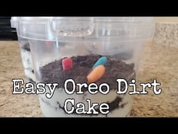 Easy Oreo Dirt Cake