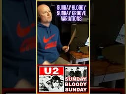 Sunday Bloody Sunday PART 3 | U2 Groove Breakdown 🥁 #U2 #DrumCover #AndrewRooneyDrums