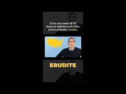 Are You Erudite?!🔥 #shorts #fyp