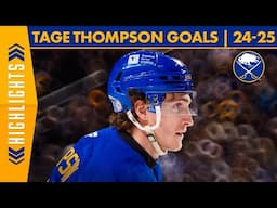 TAGE SCORES GOALS 🚨 | Watch All Of Tage Thompson's 44 Goals From 2024-25 | Buffalo Sabres
