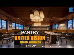 MẪU THIẾT KẾ PANTRY VĂN PHÒNG UNITED VISION I H2 Architects