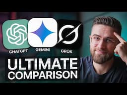 ChatGPT vs Google Gemini vs Grok - AI Comparison After The Hype...