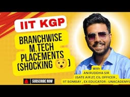 IIT Kharagpur M.Tech Placements #iitkgp #mtech #placements #coap #iit #gate #ccmt @TheCivilGuruji