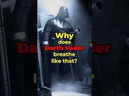 Why Does Darth Vader WHEEZE? #starwars