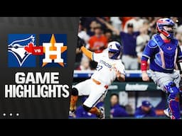 Blue Jays vs. Astros Game Highlights (4/21/25) | MLB Highlights