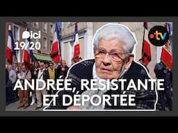 Jour du souvenir pour les victimes de la déportation avec Andrée, résistante et déportée