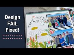 One Scrapbook Layout Two Ways