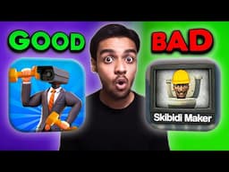 Playing the Worst Skibidi Toilet Playstore Games!