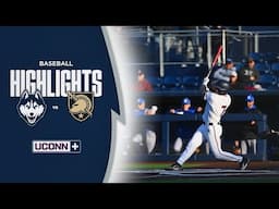 HIGHLIGHTS | UConn Baseball Beats Army for 10th Straight Win