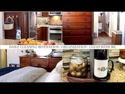 DAILY CLEANING MOTIVATION | ORGANIZATION | CLEAN WITH ME