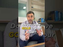 Do you have gold in your #superannuation ?
