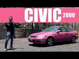Así era el Honda Civic 2000: confiable, económico y eterno.