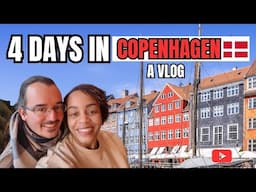4 Days in Copenhagen | A vlog | Denmark is cold AF in February  lol.....