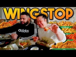 Wingstop Buffalo Wings Mukbang 먹방 Lemon Pepper + Garlic Parmesan + Mango Habanero Eating Show! *NEW*
