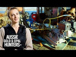 Emily Riedel Rushes To Repair Her Air Compressor ASAP! | Bering Sea Gold