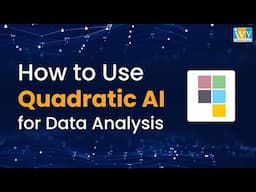 How to Use Quadratic AI for Data Analysis | AI Spreadsheet Tool Tutorial