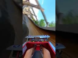 TRACKLESS wooden roller coaster FLYING TURNS