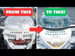 How long does it take to build a cruise ship?