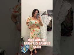 Inside the Viral Farm Rio Sample Sale 🤯 | Beverly Hills Deals You Won’t Believe! #shopwithme